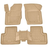 Автомобильные коврики в салон Volvo XC90 2002-2014 бежевые (AVTO-Gumm) Автомобильные коврики в салон Volvo XC90 2002-2014 бежевые (AVTO-Gumm)
