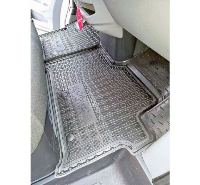 Автомобільні килимки в салон Ford Custom 2024- (1+2) (AVTO-Gumm), ціна: 1 274 грн.