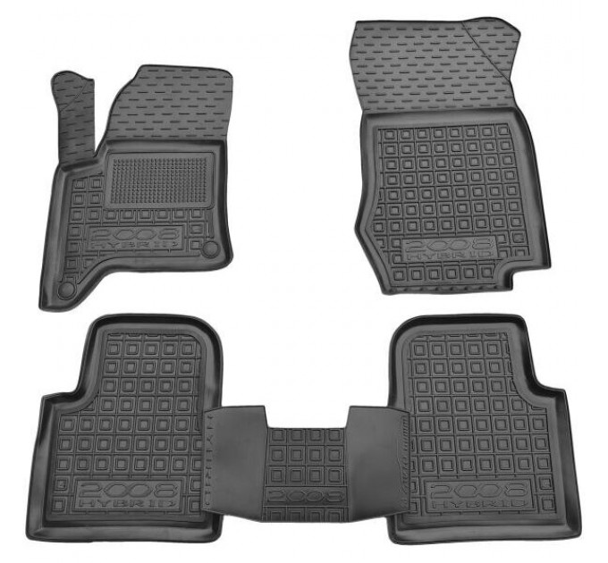 Автомобільні килимки в салон Peugeot 2008 2023- MHEV (AVTO-Gumm), ціна: 1 652 грн.