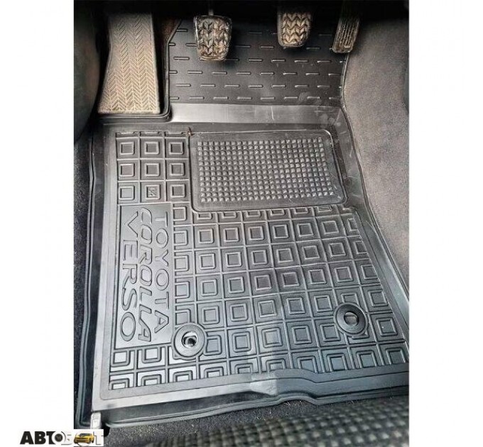 Передні килимки в автомобіль Toyota Corolla Verso 2004-2009 (AVTO-Gumm), ціна: 883 грн.