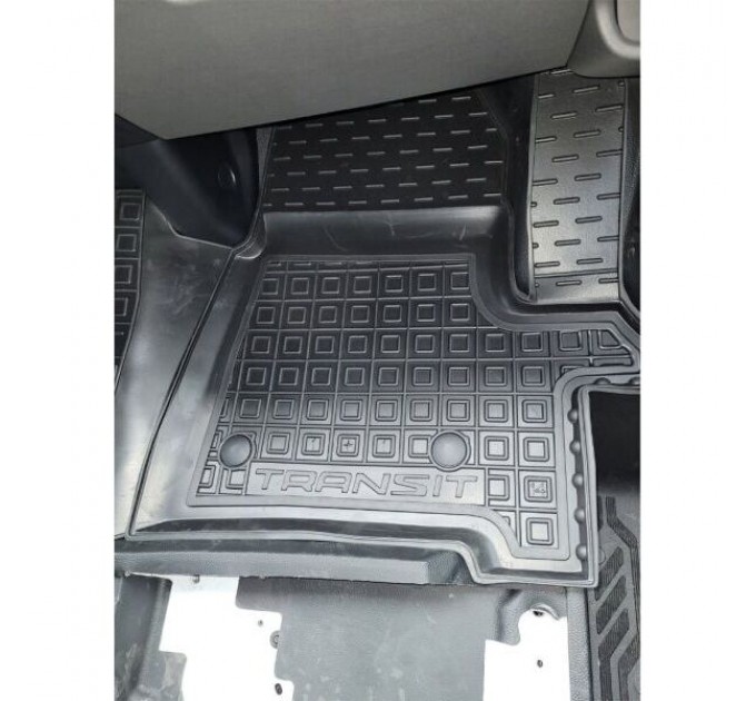 Автомобільні килимки в салон Ford Transit (mk7) 2014- (1+1) (AVTO-Gumm), ціна: 1 274 грн.