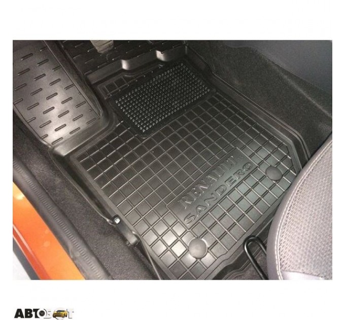 Водійський килимок в салон Renault Sandero 2013- (Avto-Gumm), ціна: 406 грн.