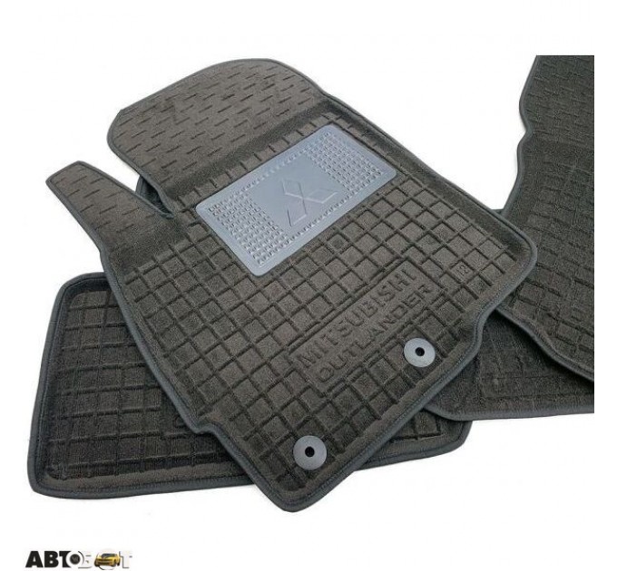 Гібридні килимки в салон Mitsubishi Outlander 2012- (AVTO-Gumm), ціна: 1 931 грн.