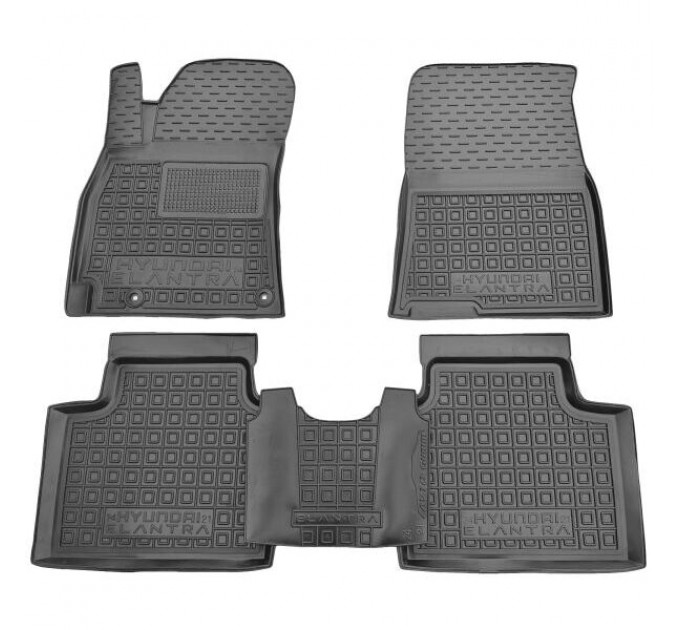 Автомобільні килимки в салон Hyundai Elantra 2024- FL (AVTO-Gumm), ціна: 1 652 грн.