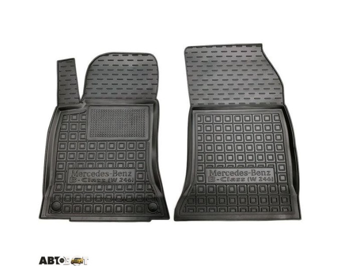Передние коврики в автомобиль Mercedes B (W246) 2014- Electric Drive (Avto-Gumm), цена: 977 грн.