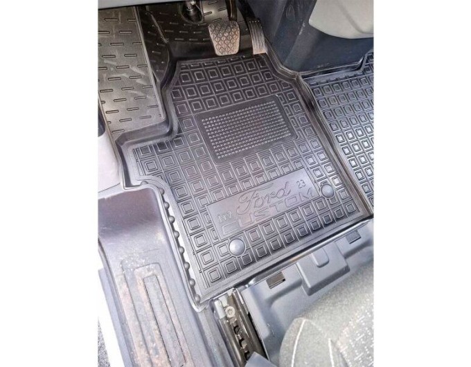 Автомобільні килимки в салон Ford Custom 2024- (1+2) (AVTO-Gumm), ціна: 1 312 грн.