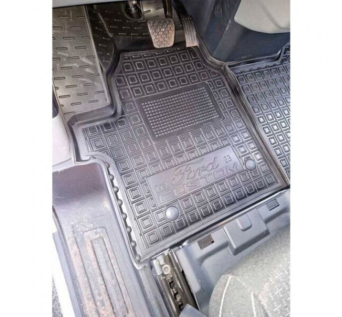 Автомобільні килимки в салон Ford Custom 2024- (1+2) (AVTO-Gumm), ціна: 1 274 грн.