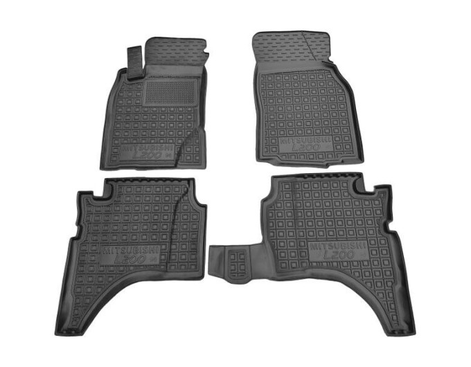 Автомобільні килимки в салон Mitsubishi L200 Double Cab 1996-2006 (AVTO-Gumm), ціна: 1 716 грн.