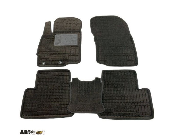 Гібридні килимки в салон Mitsubishi Outlander 2012- (AVTO-Gumm), ціна: 1 974 грн.