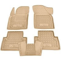 Автомобильные коврики в салон Volvo V50 2004- бежевые (AVTO-Gumm) Автомобильные коврики в салон Volvo V50 2004- бежевые (AVTO-Gumm)