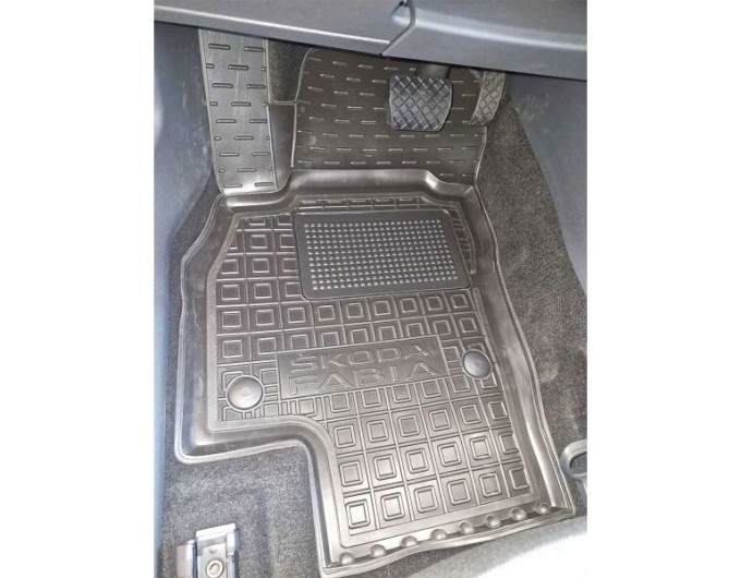 Автомобільні килимки в салон Skoda Fabia 4 2021- (AVTO-Gumm), ціна: 1 716 грн.