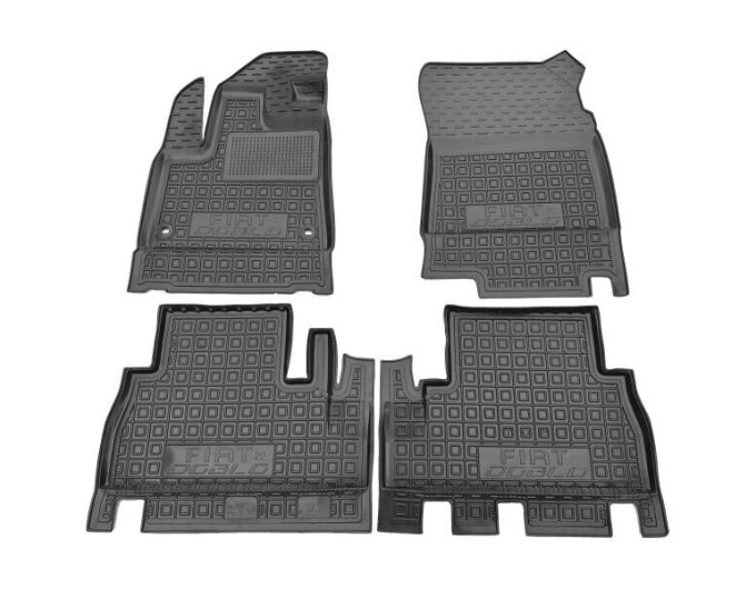 Автомобільні килимки в салон Fiat Doblo 2023- TOP (AVTO-Gumm), ціна: 1 716 грн.