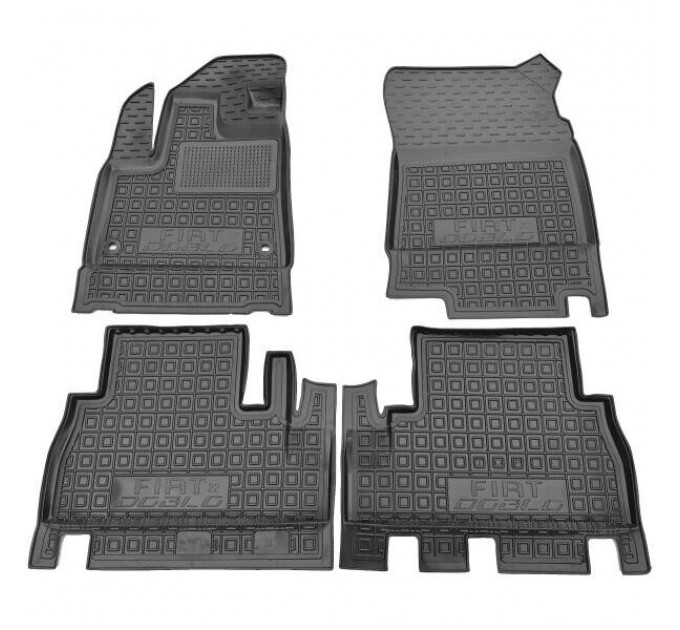 Автомобільні килимки в салон Fiat Doblo 2023- TOP (AVTO-Gumm), ціна: 1 652 грн.