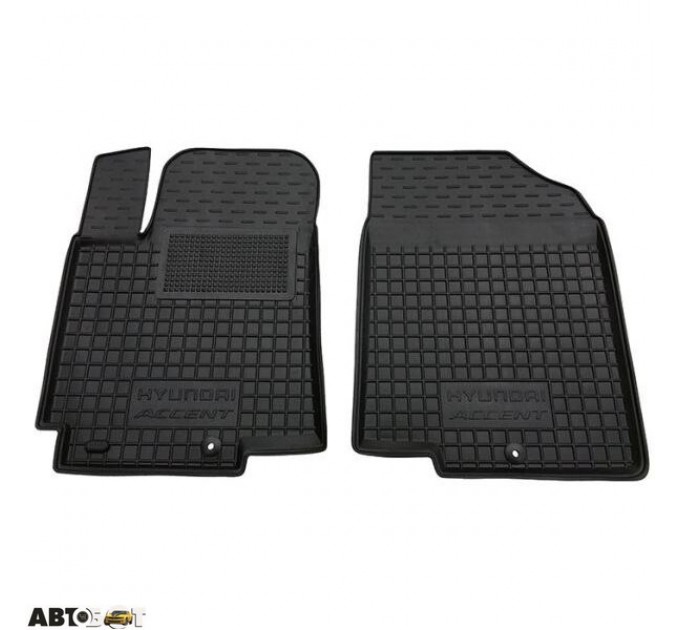 Передні килимки в автомобіль Hyundai Accent 2011- (RB) (Avto-Gumm), ціна: 734 грн.