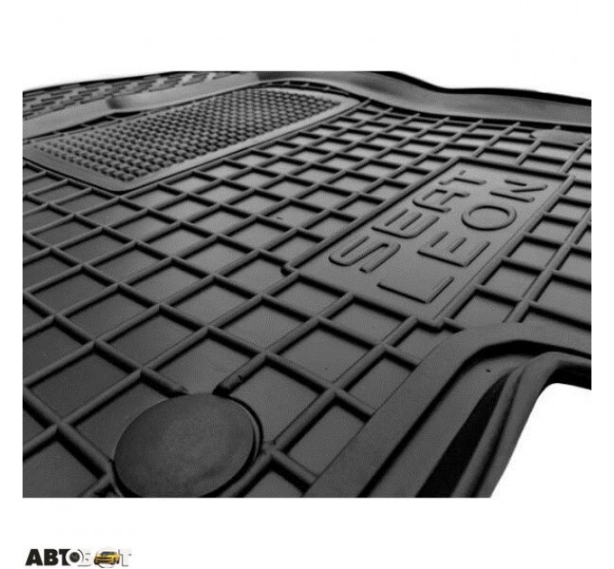 Водійський килимок в салон Seat Leon 2013- (Avto-Gumm), ціна: 406 грн.