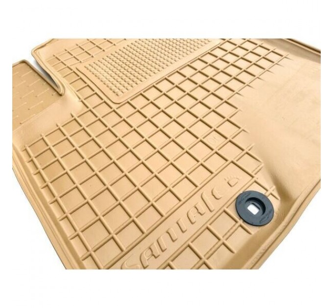 Автомобільні килимки в салон Hyundai Santa Fe 2006-2010 бежеві (AVTO-Gumm), ціна: 1 652 грн.