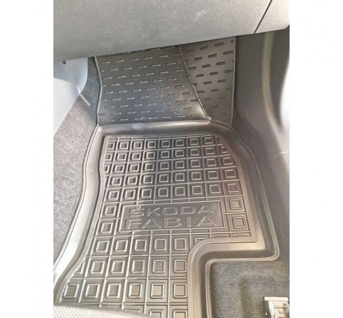 Автомобільні килимки в салон Skoda Fabia 4 2021- (AVTO-Gumm), ціна: 1 652 грн.