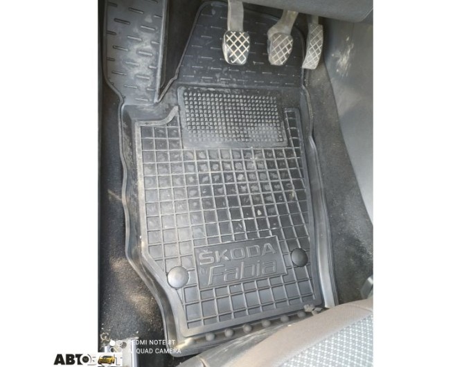 Передні килимки в автомобіль Skoda Fabia 2 2007- (Avto-Gumm), ціна: 977 грн.
