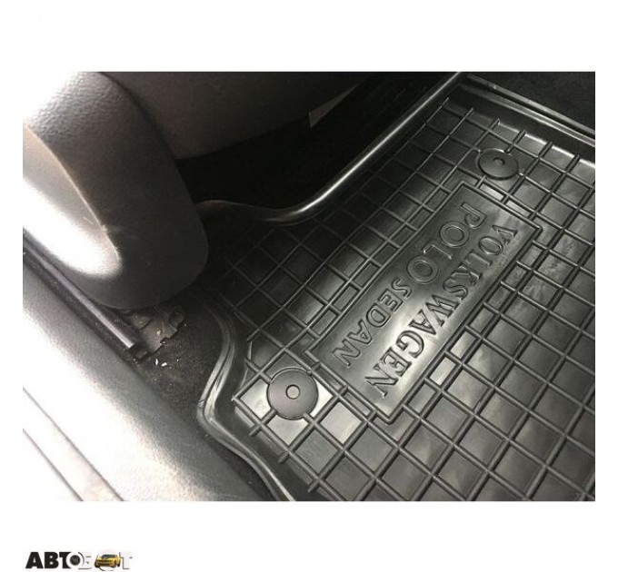 Передні килимки в автомобіль Volkswagen Polo Sedan 2010- (Avto-Gumm), ціна: 734 грн.