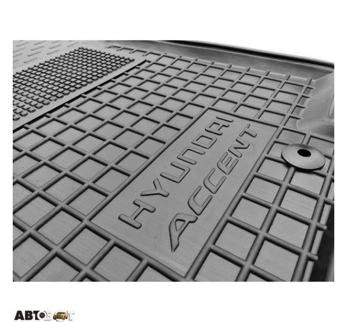 Водійський килимок в салон Hyundai Accent 2011- (RB) (Avto-Gumm), ціна: 406 грн.
