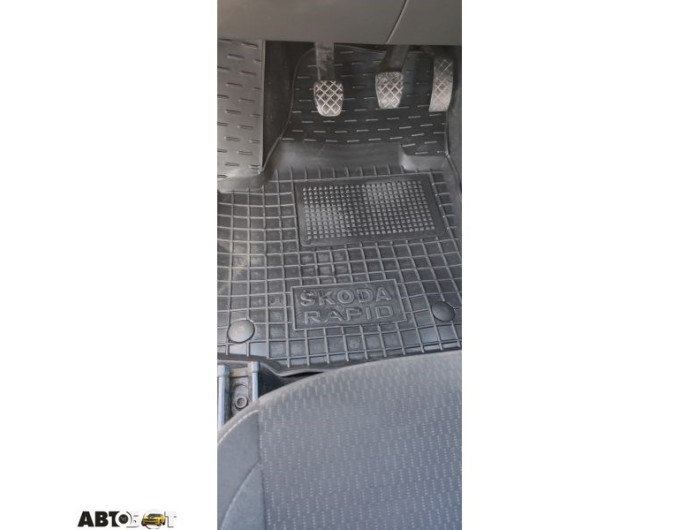 Водительский коврик в салон Skoda Rapid 2013- (Avto-Gumm), цена: 536 грн.