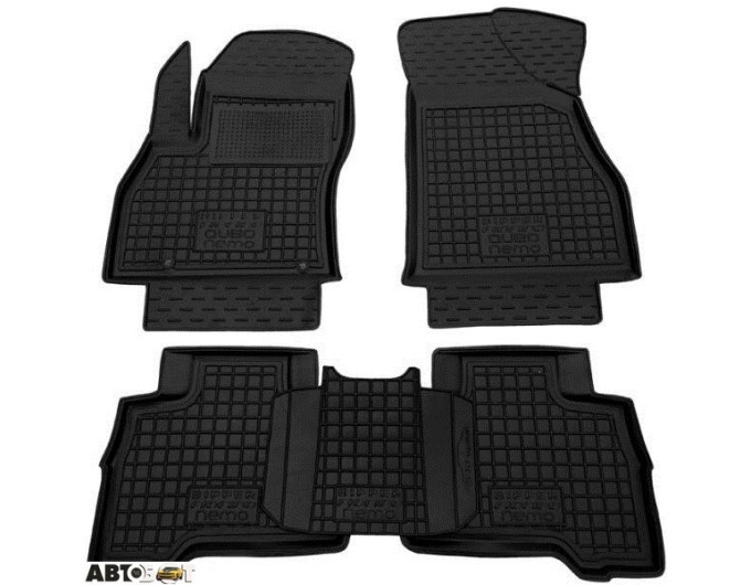 Автомобильные коврики в салон Fiat Qubo/Fiorino 08-/Citroen Nemo 07-/Peugeot Bipper 08- (Avto-Gumm), цена: 1 716 грн.