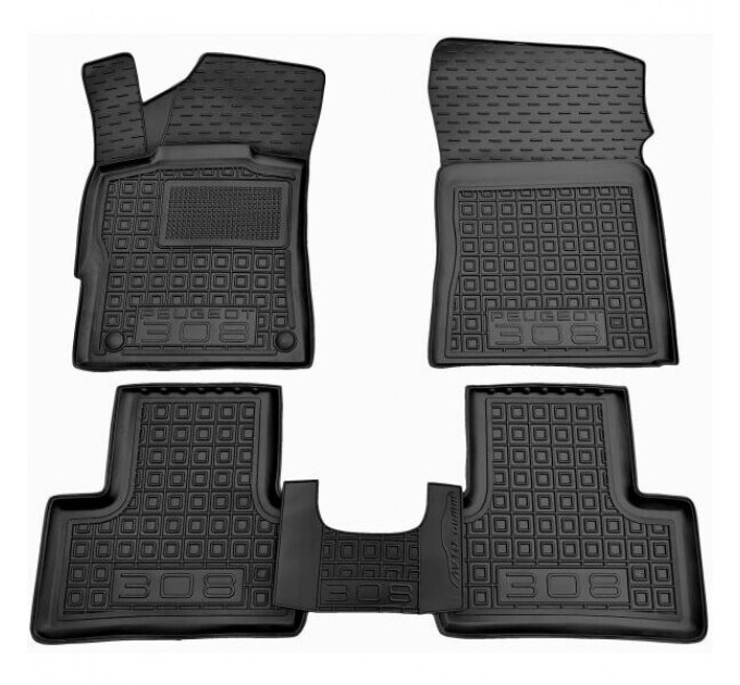 Автомобільні килимки в салон Peugeot 308 2023- (AVTO-Gumm), ціна: 1 652 грн.