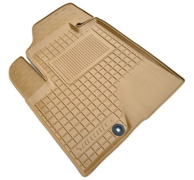 Автомобільні килимки в салон Hyundai Santa Fe 2006-2010 бежеві (AVTO-Gumm), ціна: 1 652 грн.