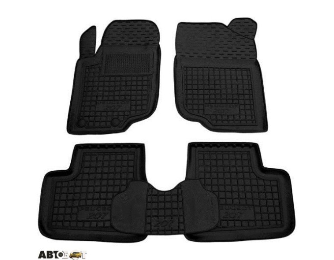 Автомобильные коврики в салон Peugeot 207 2006-2012 (Avto-Gumm), цена: 1 716 грн.