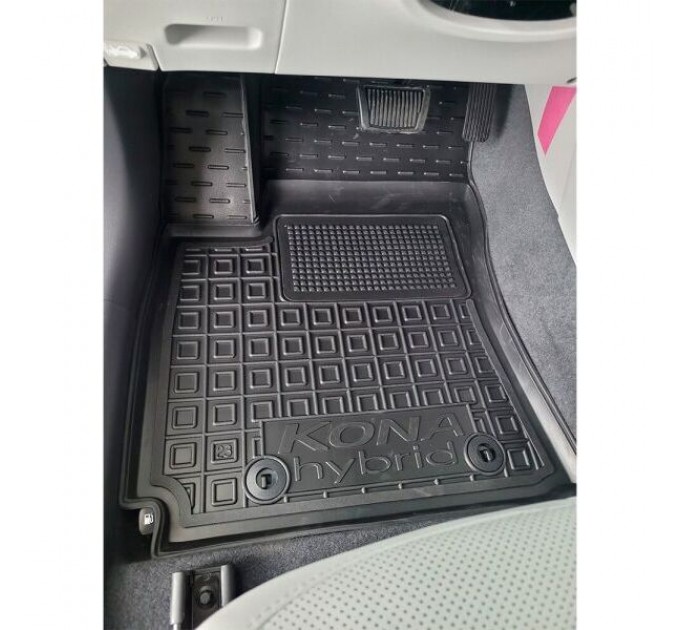 Автомобільні килимки в салон Hyundai Kona 2023- hybrid (AVTO-Gumm), ціна: 1 652 грн.