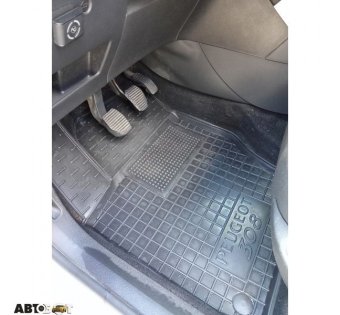 Водійський килимок в салон Peugeot 308 2008- (Avto-Gumm), ціна: 406 грн.