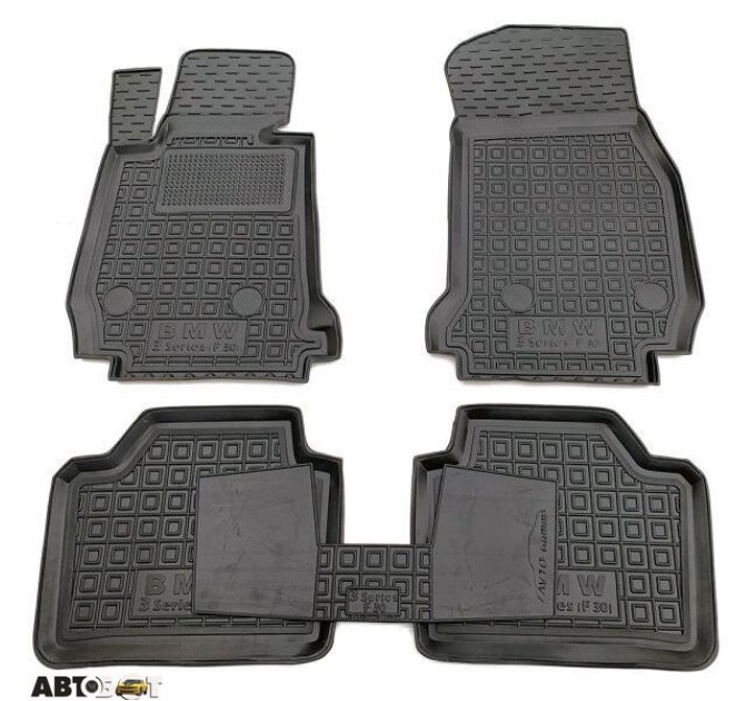 Автомобільні килимки в салон BMW 3 (F30) 2012- (Avto-Gumm), ціна: 1 237 грн.