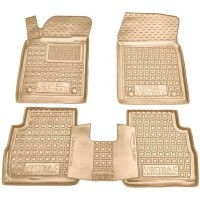 Автомобільні килимки в салон Opel Vectra C 2002- Universal бежеві (AVTO-Gumm)