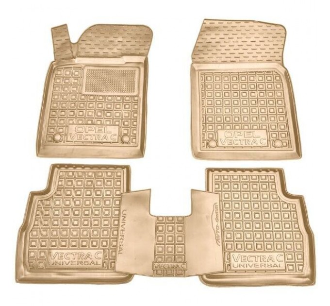 Автомобильные коврики в салон Opel Vectra C 2002- Universal бежевые (AVTO-Gumm), цена: 1 652 грн.