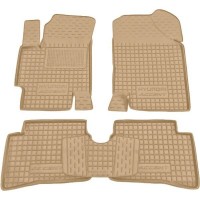 Автомобільні килимки в салон Hyundai Accent 2006-2010 бежеві (AVTO-Gumm)