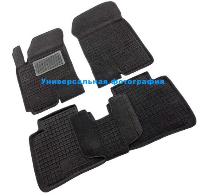 Гібридні килимки в салон Smart Fortwo 451 2007- (Avto-Gumm), ціна: 1 391 грн.