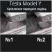 Автомобільні килимки в салон Tesla Model Y 2020- (№2) (AVTO-Gumm), ціна: 1 652 грн.