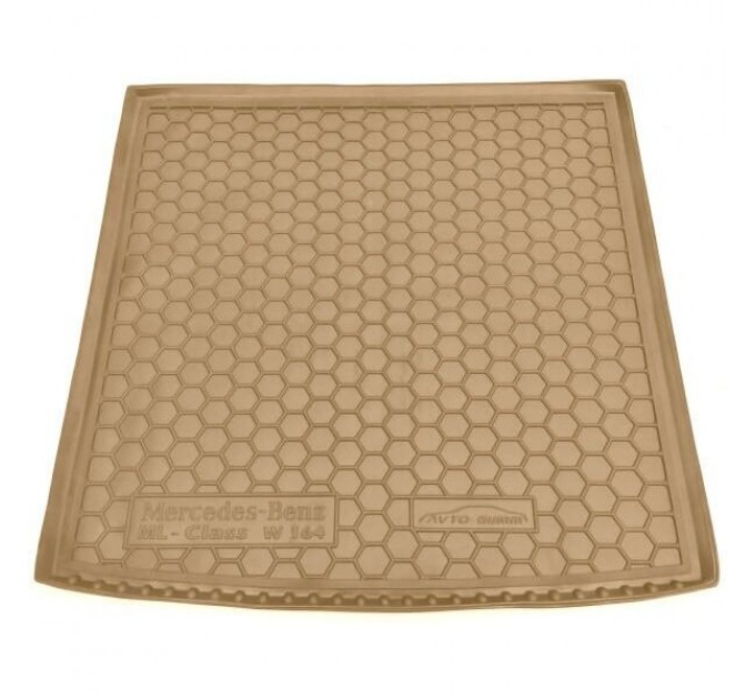 Автомобільний килимок в багажник Mercedes ML (W164) 2005- бежевый (AVTO-Gumm), ціна: 1 180 грн.