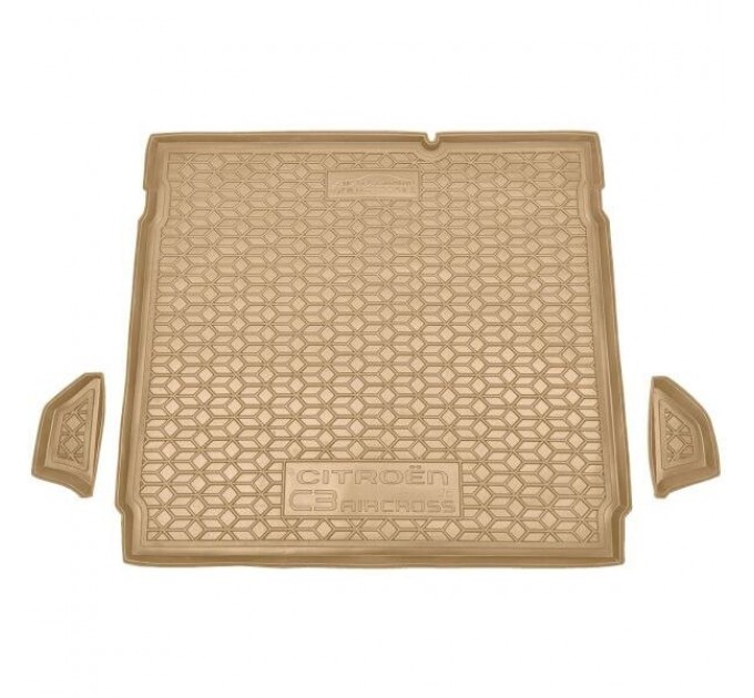 Автомобільний килимок в багажник Citroen C3 Aircross 2025- Нижня поличка бежевый (AVTO-Gumm), ціна: 1 180 грн.