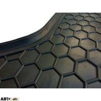 Автомобильный коврик в багажник Kia Rio 2017- Hatchback (верхняя полка) (Avto-Gumm)