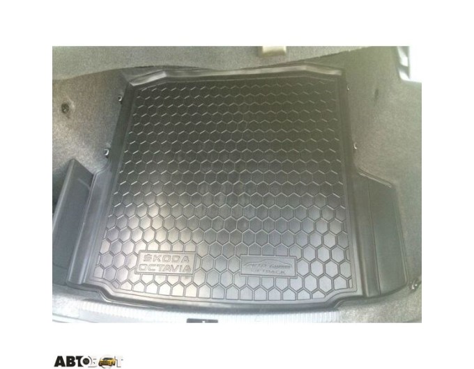 Автомобільний килимок в багажник Skoda Octavia A7 2013- Liftback (Avto-Gumm), ціна: 1 182 грн.