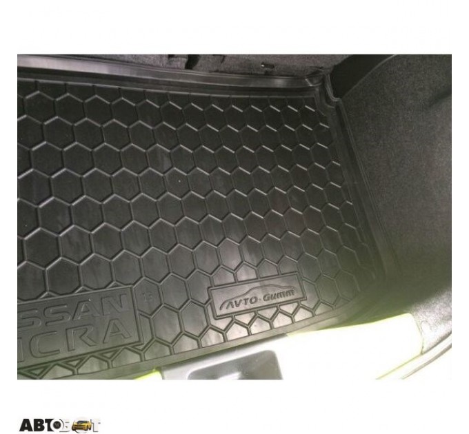 Автомобільний килимок в багажник Nissan Micra (K13) 2010- (Avto-Gumm), ціна: 617 грн.