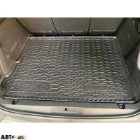 Автомобільний килимок в багажник Peugeot 5008 2019- 5 мест (Avto-Gumm)