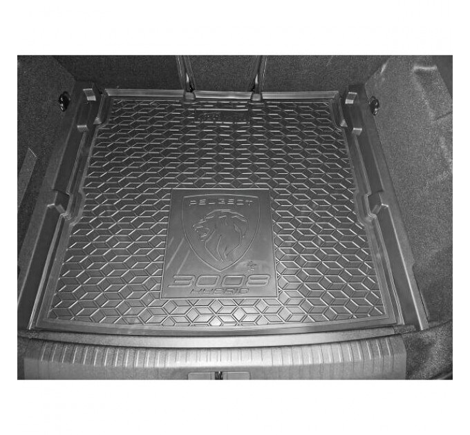Автомобільний килимок в багажник Peugeot 3008 2025- hybrid Нижня поличка (AVTO-Gumm), ціна: 1 093 грн.