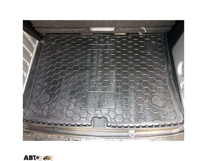 Автомобільний килимок в багажник Fiat Qubo/Fiorino 08-/Citroen Nemo 07-/Peugeot Bipper 08- (Avto-Gumm), ціна: 1 182 грн.