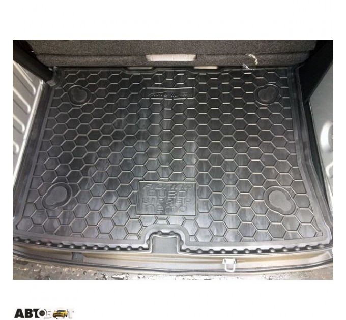 Автомобільний килимок в багажник Fiat Qubo/Fiorino 08-/Citroen Nemo 07-/Peugeot Bipper 08- (Avto-Gumm), ціна: 824 грн.