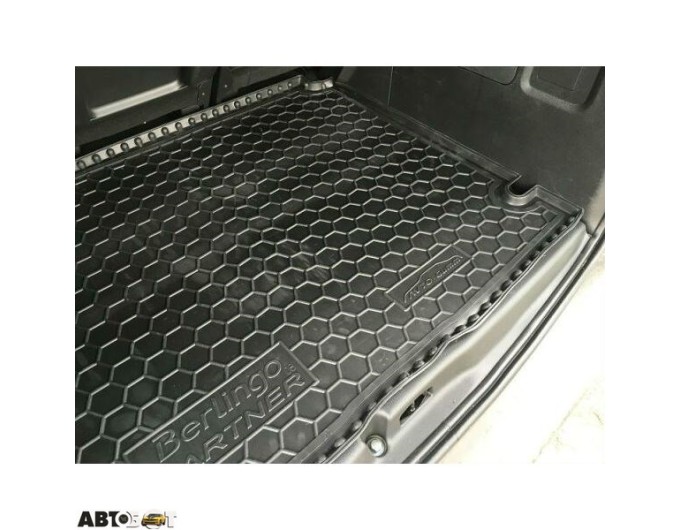 Автомобільний килимок в багажник Citroen Berlingo (B9)/Peugeot Partner Tepee 2008- (Avto-Gumm), ціна: 1 182 грн.