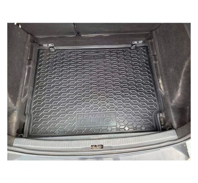 Автомобильный коврик в багажник Renault Clio 4 2012- Universal нижняя полка (AVTO-Gumm), цена: 824 грн.