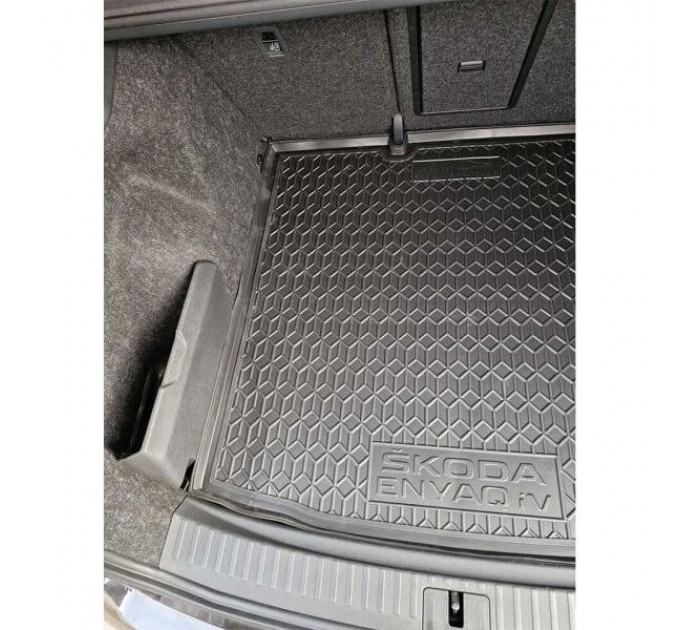 Автомобільний килимок в багажник Skoda Enyaq 4 2021- Coupe без органайзера (AVTO-Gumm), ціна: 1 093 грн.