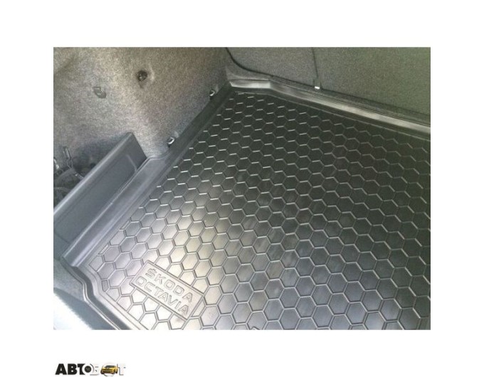 Автомобільний килимок в багажник Skoda Octavia A7 2013- Liftback (Avto-Gumm), ціна: 1 182 грн.